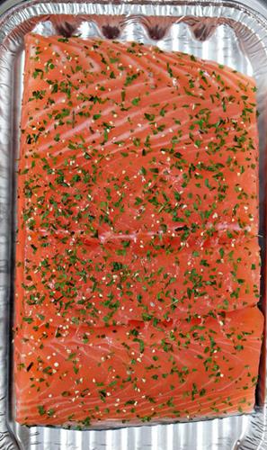 Steaks with spiced salmon - Fresh Fish