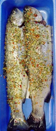 Spiced trout - Fresh Fish